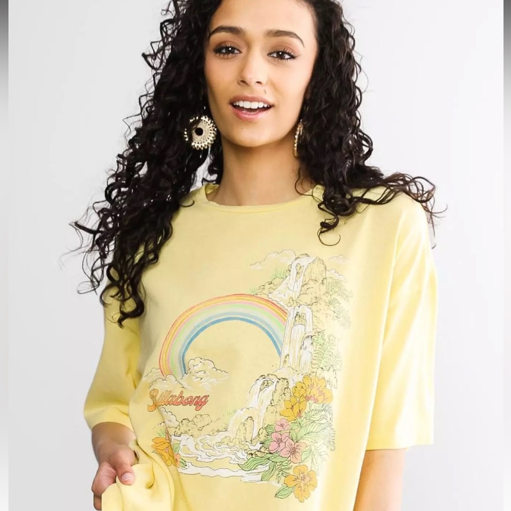 Billabong waterfall oversize tee